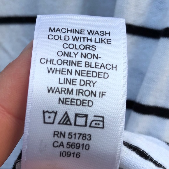 Maurices Mustard Striped Baseball Tee - Picture 7 of 8